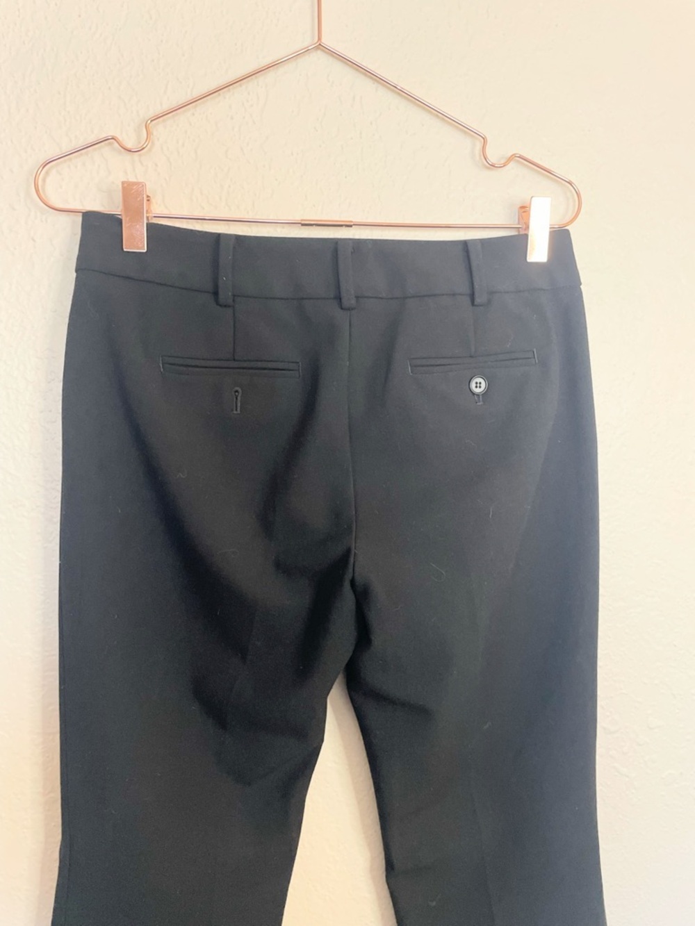 Talbots Black Petite Dress Pants 4P Modern Fit Quiet Luxury - Picture 5 of 6